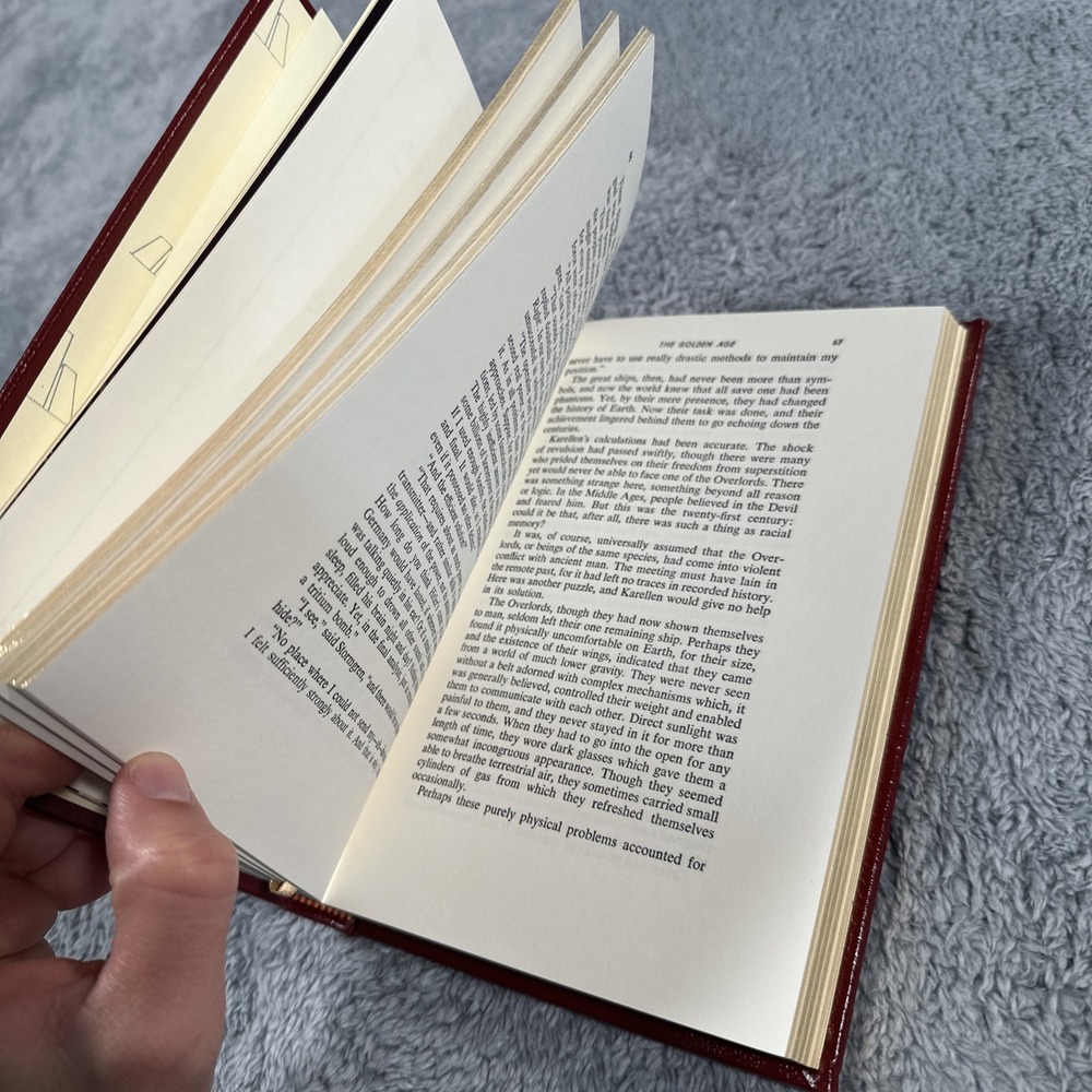 VTG Childhood's End - Arthur C. Clarke Easton Press Collector's Edition Leather - Picture 16 of 16